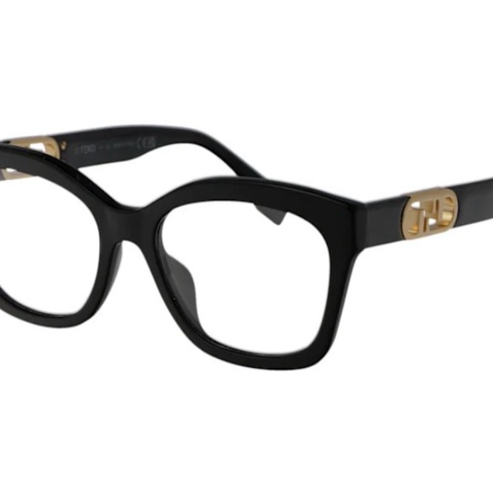Fendi Women's Brown Square Eyeglasses Model #FE500391 050 52017 145 B Sz S M - Picture 9 of 9